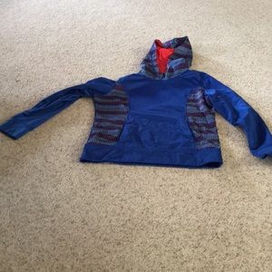 Blue Hooded Swetchirt